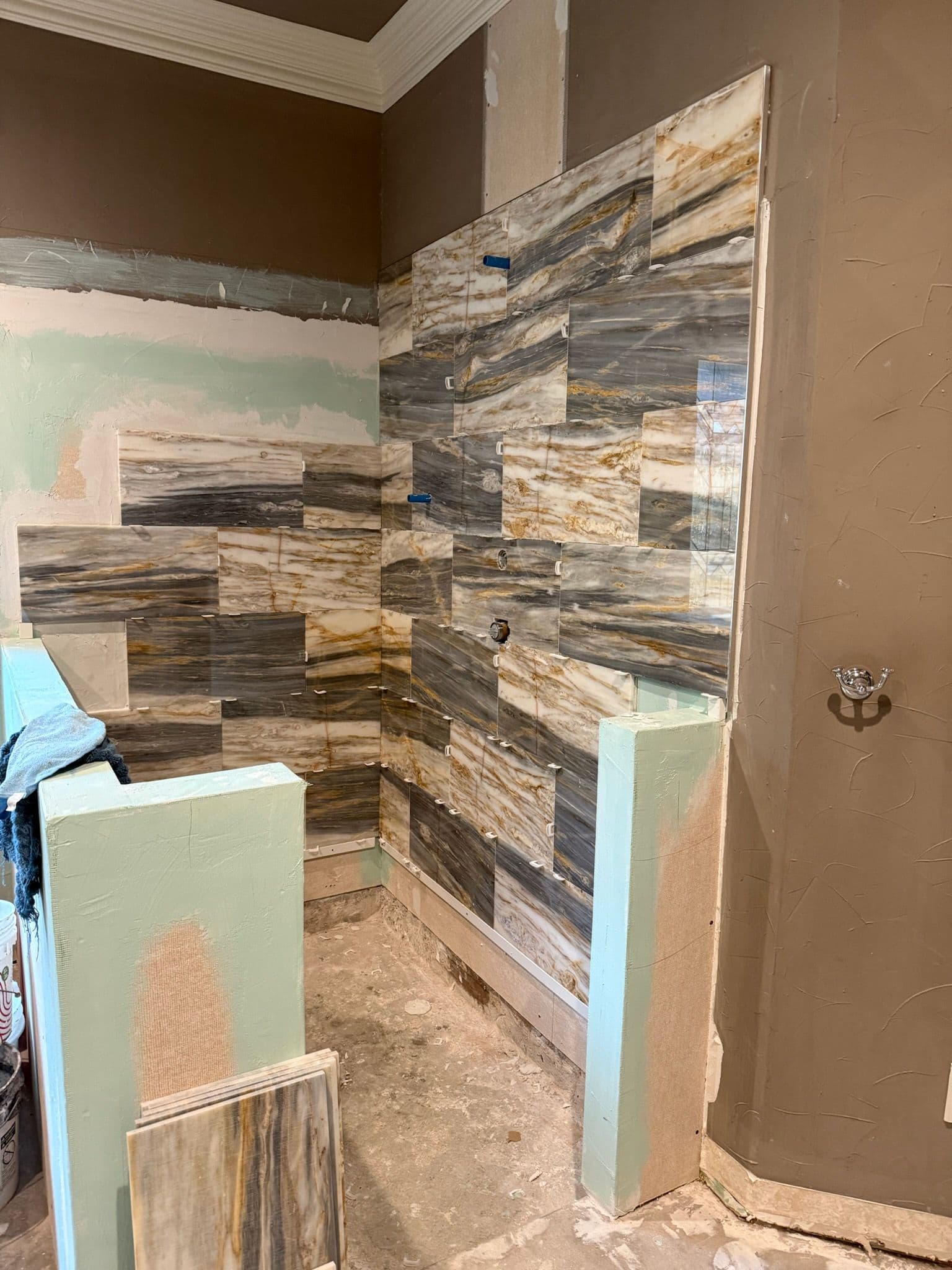 Elevate with Marble-Like Tile Transformation image