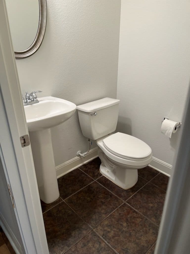 Bathroom Update with a Modern Touch image