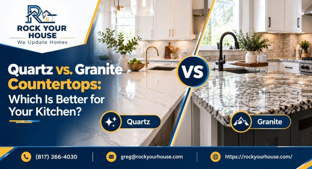 Quartz vs. Granite Countertops: Which Is Better for Your Kitchen?