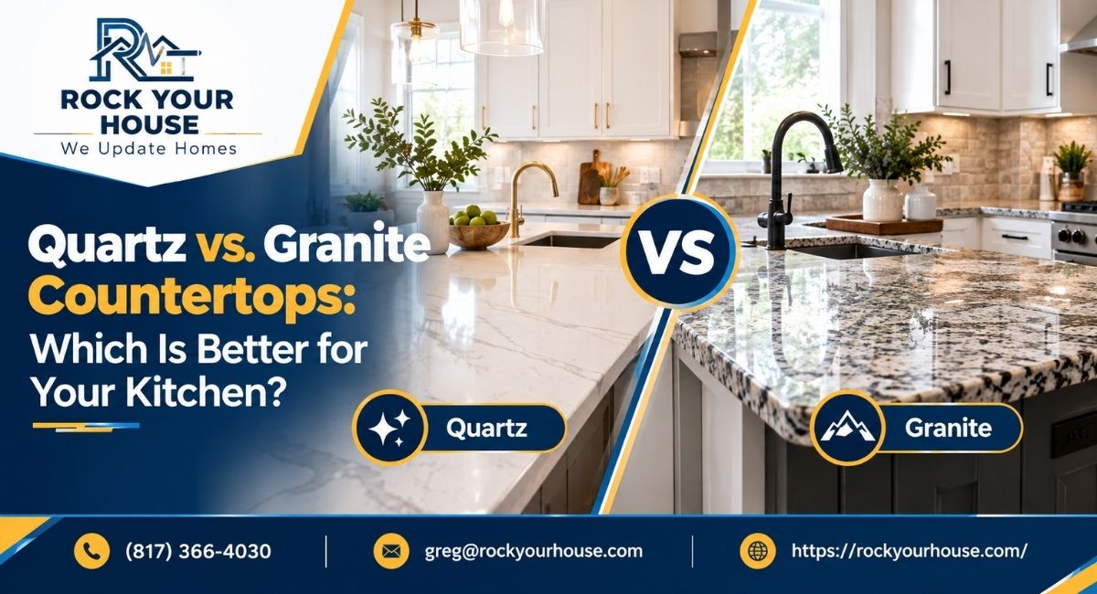 Quartz vs. Granite Countertops