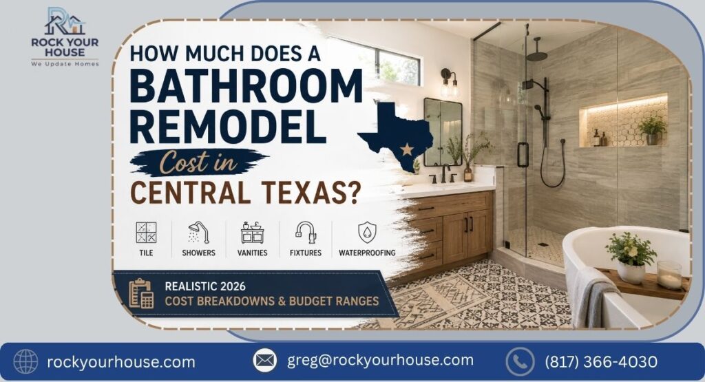 How Much Does a Bathroom Remodel Cost in Central Texas?